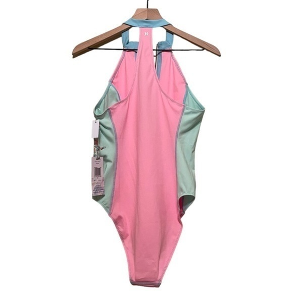 Hurley x LoveShackFancy Max Colorblock Mock One Piece Size M NWT - Picture 7 of 9